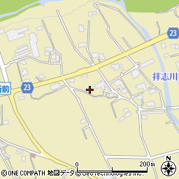 愛媛県東温市下林1056周辺の地図