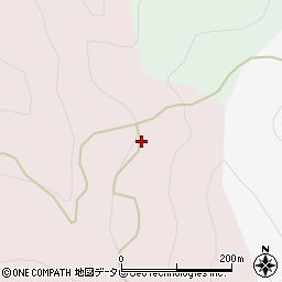 高知県長岡郡大豊町上東413周辺の地図