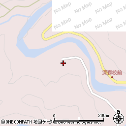 徳島県那賀郡那賀町深森タカラコ周辺の地図