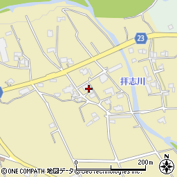 愛媛県東温市下林1009周辺の地図