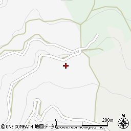 高知県長岡郡大豊町佐賀山880周辺の地図