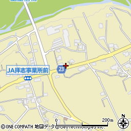 愛媛県東温市下林甲-1073周辺の地図