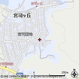 福岡県福津市宮司ヶ丘5周辺の地図