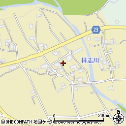 愛媛県東温市下林986周辺の地図