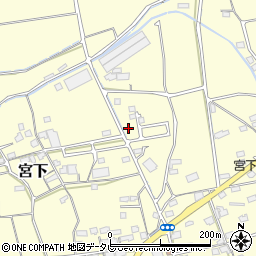 愛媛県伊予市宮下264-3周辺の地図