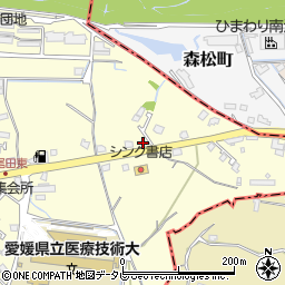 ほっともっと砥部町高尾田店周辺の地図