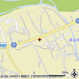 愛媛県東温市下林1021周辺の地図