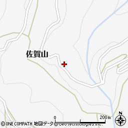 高知県長岡郡大豊町佐賀山259周辺の地図