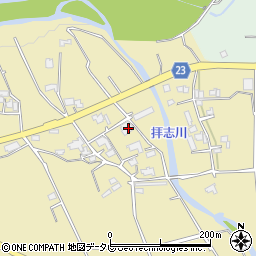 愛媛県東温市下林985周辺の地図