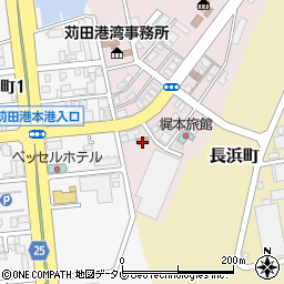 港区公民館周辺の地図