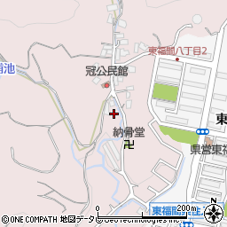 福岡県福津市手光235-3周辺の地図
