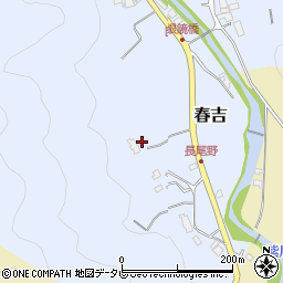 福岡県北九州市小倉南区春吉349周辺の地図