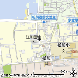 愛媛県伊予郡松前町筒井1264-6周辺の地図
