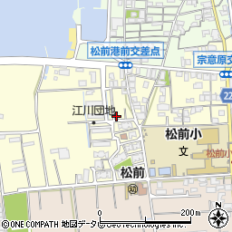 愛媛県伊予郡松前町筒井1264-3周辺の地図