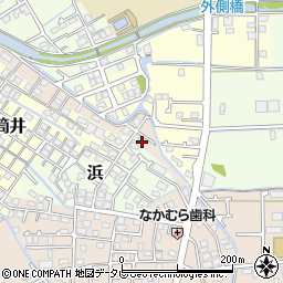 愛媛県伊予郡松前町北黒田554-13周辺の地図