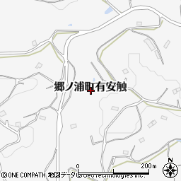 長崎県壱岐市郷ノ浦町有安触周辺の地図