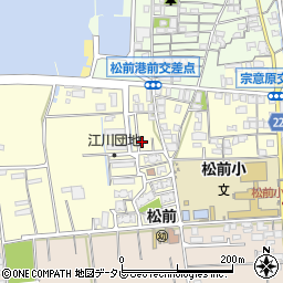 愛媛県伊予郡松前町筒井1264-4周辺の地図