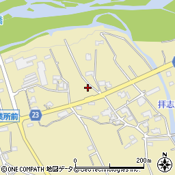 愛媛県東温市下林1046周辺の地図