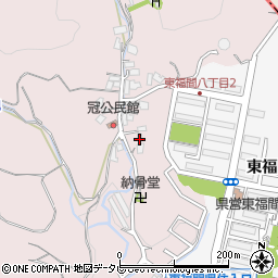 福岡県福津市手光140周辺の地図