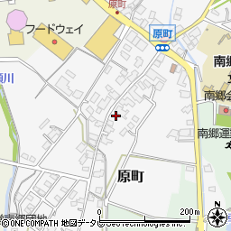 福岡県宗像市原町周辺の地図