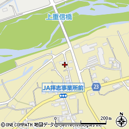 愛媛県東温市下林1112周辺の地図