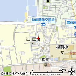 愛媛県伊予郡松前町筒井1264-8周辺の地図