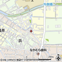 愛媛県伊予郡松前町北黒田554-10周辺の地図