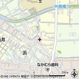 愛媛県伊予郡松前町北黒田554-9周辺の地図