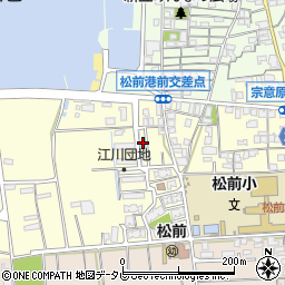 愛媛県伊予郡松前町筒井1264-14周辺の地図