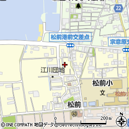 愛媛県伊予郡松前町筒井1264周辺の地図