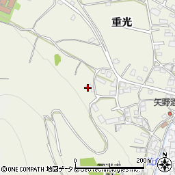 愛媛県伊予郡砥部町重光463周辺の地図