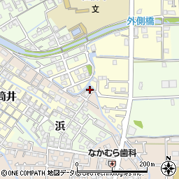 愛媛県伊予郡松前町北黒田554-8周辺の地図