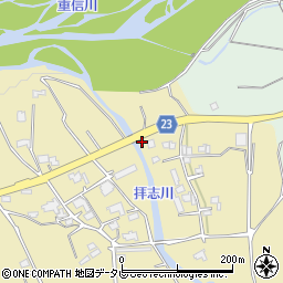 愛媛県東温市下林甲-910周辺の地図