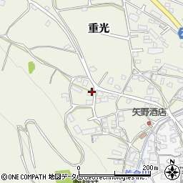 愛媛県伊予郡砥部町重光367周辺の地図