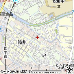 愛媛県伊予郡松前町北黒田556-10周辺の地図