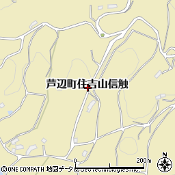 長崎県壱岐市芦辺町住吉山信触周辺の地図