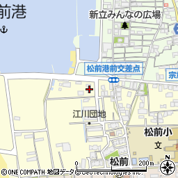 愛媛県伊予郡松前町筒井1266周辺の地図