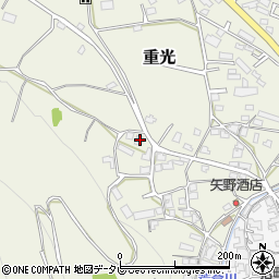 愛媛県伊予郡砥部町重光360周辺の地図