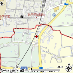 愛媛県伊予市宮下741周辺の地図