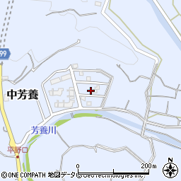 和歌山県田辺市中芳養2124-20周辺の地図