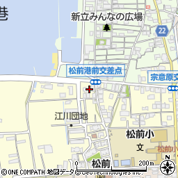愛媛県伊予郡松前町筒井1245周辺の地図