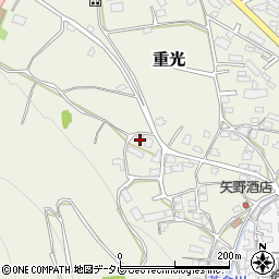 愛媛県伊予郡砥部町重光363周辺の地図