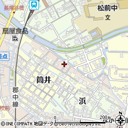 愛媛県伊予郡松前町北黒田556周辺の地図