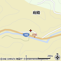 徳島県那賀郡那賀町府殿日浦18周辺の地図