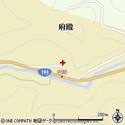 徳島県那賀郡那賀町府殿日浦5周辺の地図