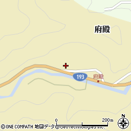 徳島県那賀郡那賀町府殿日浦59周辺の地図