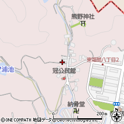 福岡県福津市手光125周辺の地図