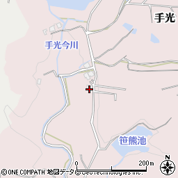 福岡県福津市手光837周辺の地図