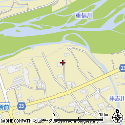 愛媛県東温市下林甲-1033周辺の地図
