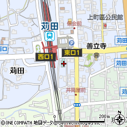 ホテルルートイン苅田駅前周辺の地図